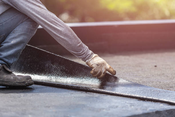 Professional Exterior Waterproofing technician working in Saint Clair Shores, MI